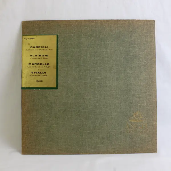 Gabrieli, Albinoni, Marcello, Vivaldi-I Musici LP Angel ANG. 35088