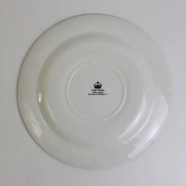Royal Wessex Blue/White Willow Pattern Ceramic Dinner Plate 10" Diameter