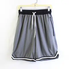 Spalding Gray and Black Basketball Shorts Men's Size Medium