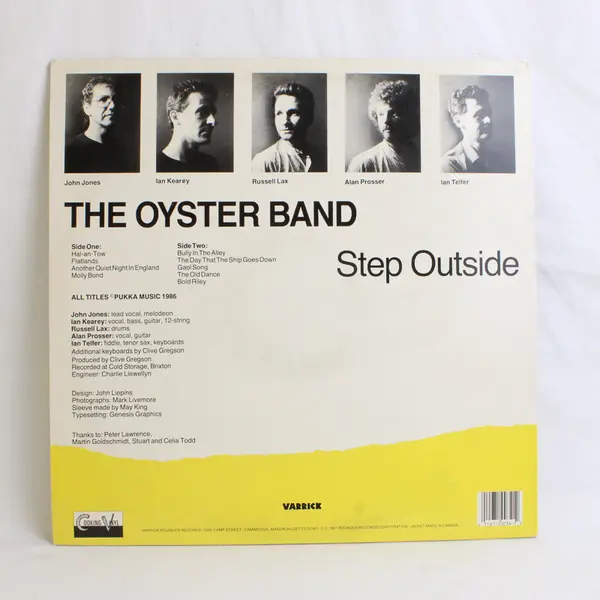 The Oyster Band "Step Outside" LP Album