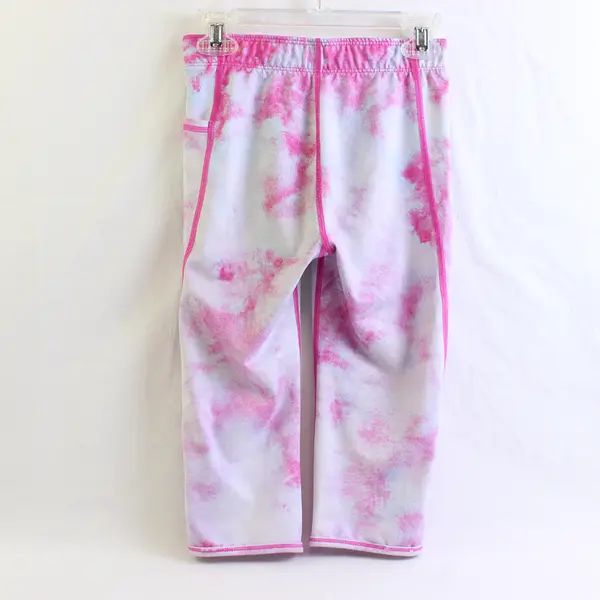 Tek Gear Pink Splotched Athletic Leggings Girls' Size Small 7
