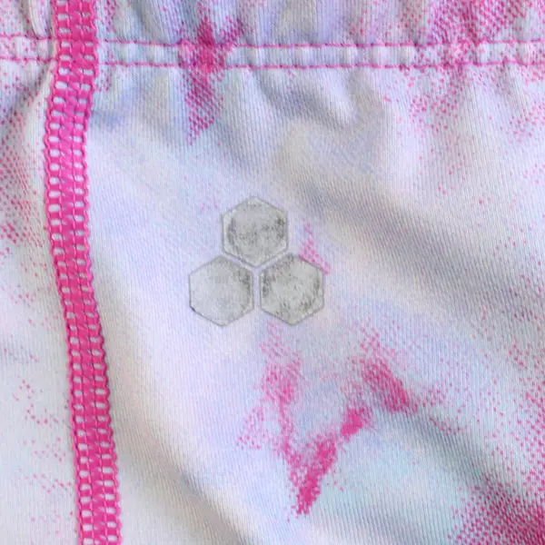 Tek Gear Pink Splotched Athletic Leggings Girls' Size Small 7