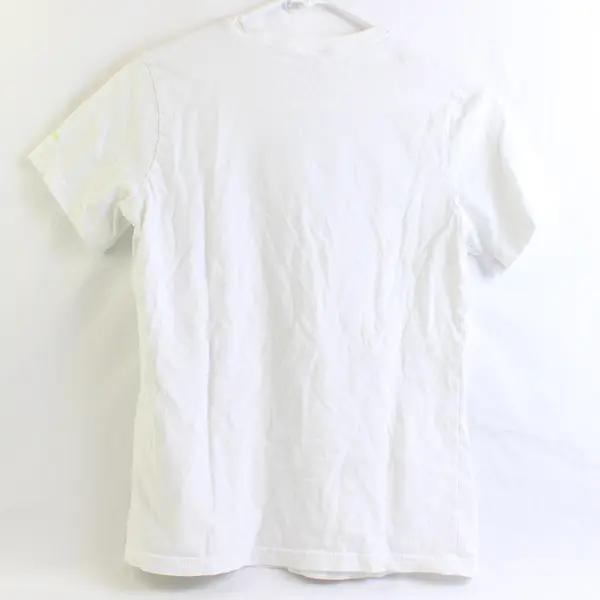 Columbia White Short-Sleeved Crew Neck Graphic T-Shirt Women's Small