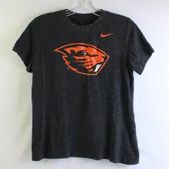 Nike OSU Beavers Charcoal Gray Short-Sleeved T-Shirt Women's Medium