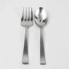 Lot of 2 Wallace Silver Julienne Pattern 18/10 SS Serving Pieces Rare HTF