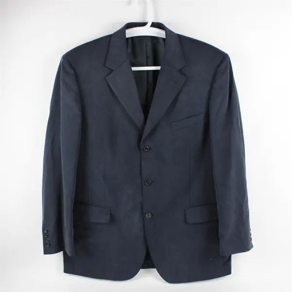 Andrew Fezza Navy Blue Suit Jacket Men's Size 44R