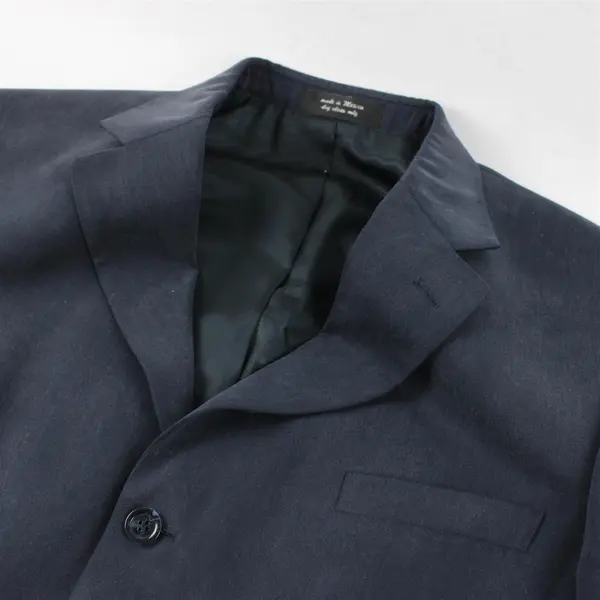 Andrew Fezza Navy Blue Suit Jacket Men's Size 44R