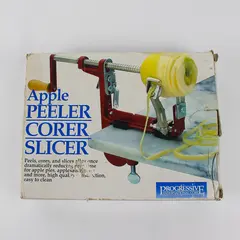 Progressive International Core Red Apple Peeler Corer Slicer GAPC-240