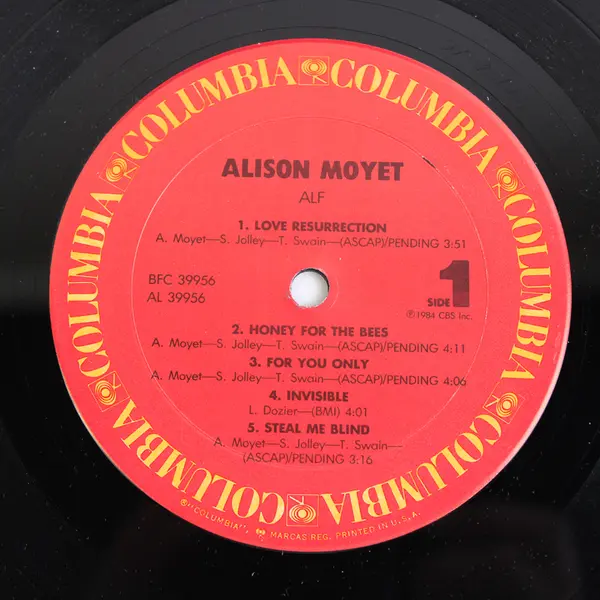 Alison Moyet Alf Vinyl LP Album - Used Good Pre-Owned