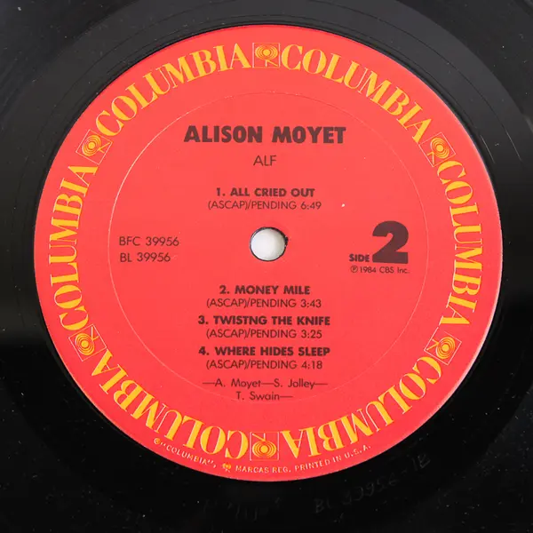 Alison Moyet Alf Vinyl LP Album - Used Good Pre-Owned