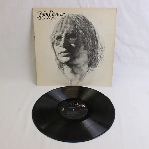 John Denver I Want To Live Record Vinyl LP