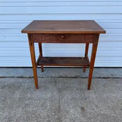 Vintage Arts & Crafts Mission Style Wood Standing Desk - Local Pickup Only
