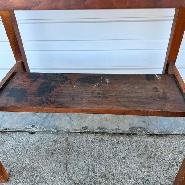 Vintage Arts & Crafts Mission Style Wood Standing Desk - Local Pickup Only