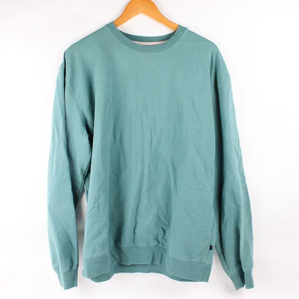 RSQ Teal Long-Sleeved Crew Neck Sweatshirt Women's Size XL