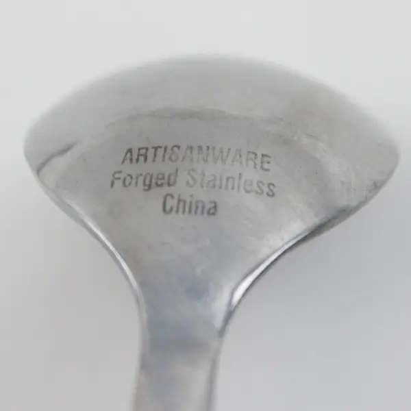 Lot Of 5 Artisanware Silver ARN3 (Stainless) Flatware Teaspoons 6.75" Long