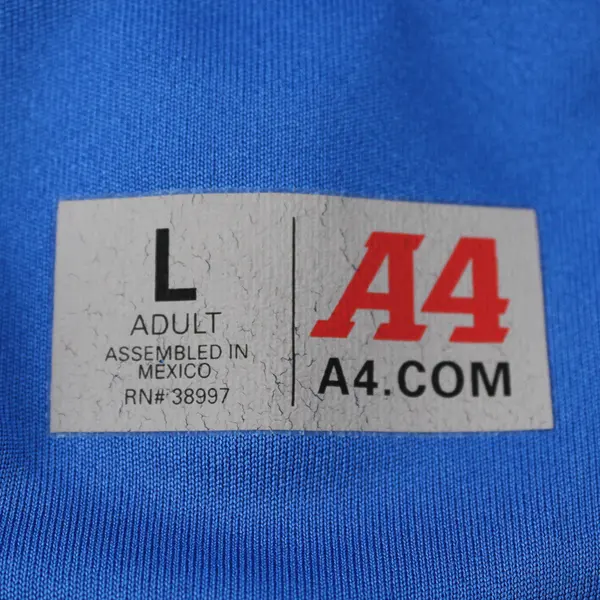 A4 McNary High School Celtics Blue Football T-Shirt Adult Size Large