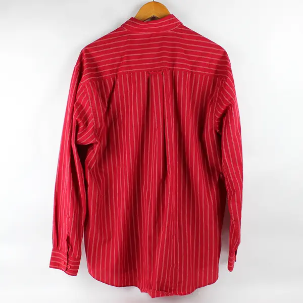 Antiqua Portland Trail Blazers Striped Button-Down Men's Size Large