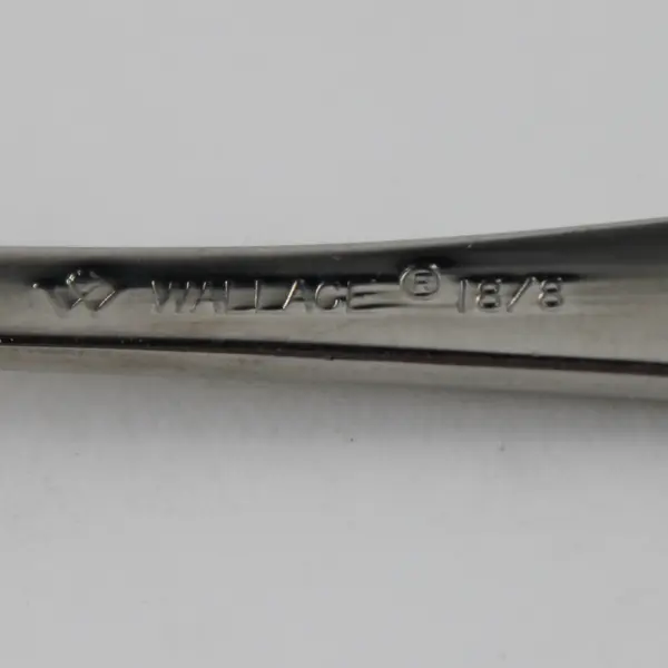 Wallace Silver Gold Vista Pattern Gold Accent 18/8 SS Butter Knife Rare 6.5"