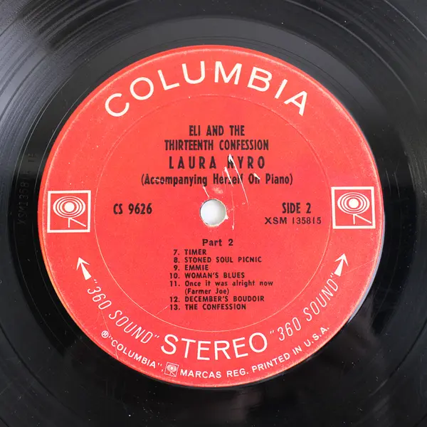 Laura Nyro - Eli And The Thirteenth Confession LP