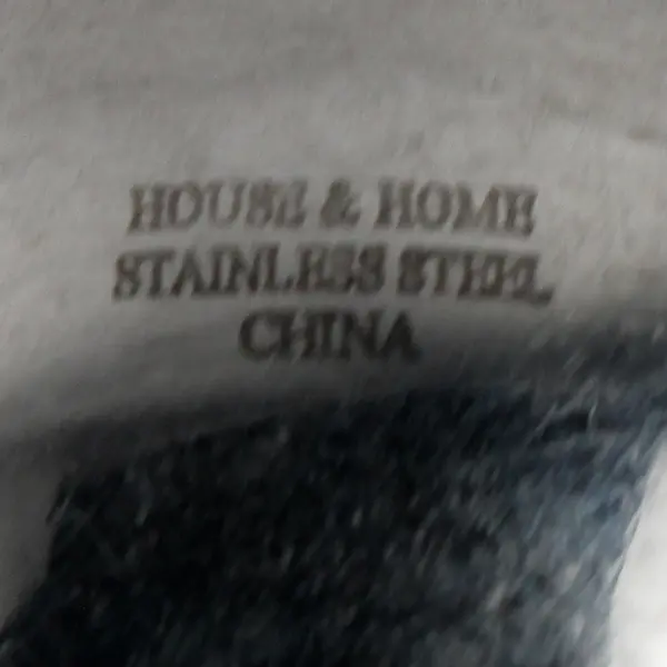 Lot Of 5 House and Home (Stainless) Flatware Soup Spoons 8" Long