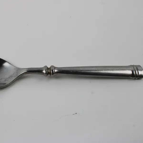 Lot Of 4 Artisanware Silver ARN3 (Stainless) Flatware Soup Spoons 8" Long