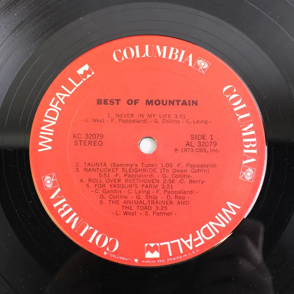 Mountain - The Best Of Mountain Vinyl LP Pre-Owned Used Columbia
