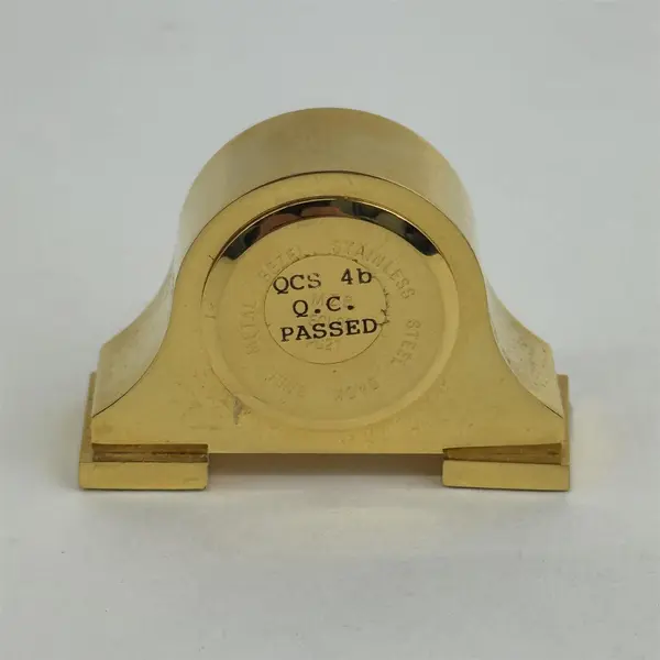 MZB ECL00 PC21 Miniature Shelf Mantel Brass Clock 