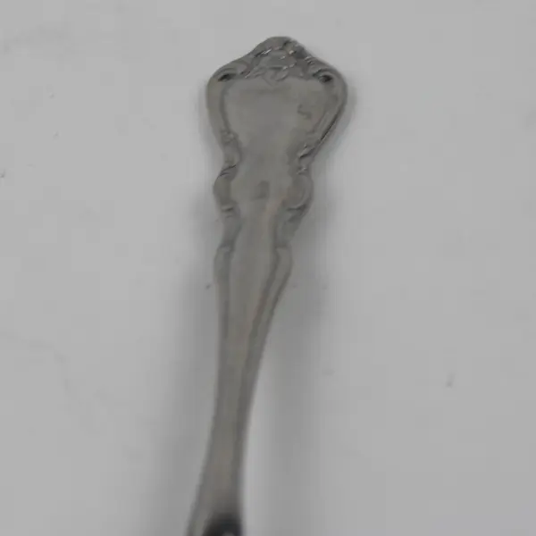Lot of 6 Wallace Silver Discretion Pattern Stainless Teaspoons 6" Long Rare
