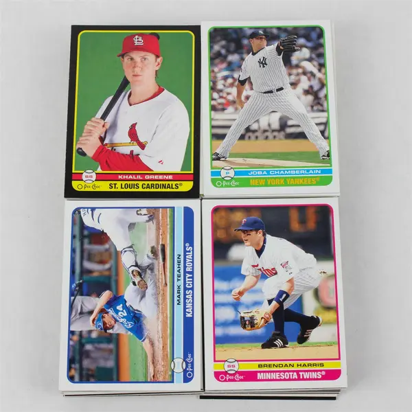 Lot of 125 Opeechee Assorted Baseball Cards