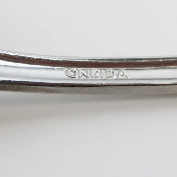 Lot Of 5 Oneida Silver Sand Dune (Stainless) Flatware Salad Forks 7" Long