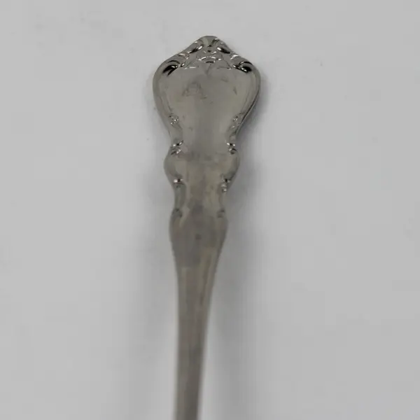 Wallace Silver Discretion Pattern Stainless Cocktail/Seafood Fork 6" Rare HTF 