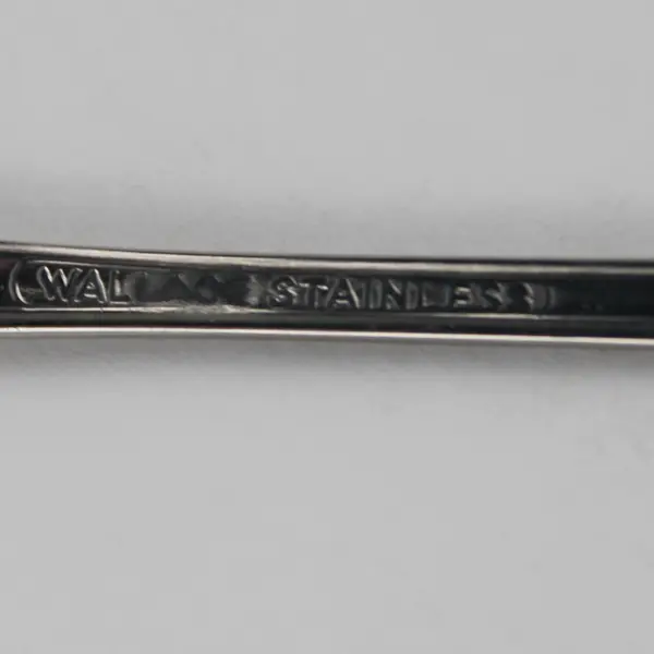 Wallace Silver Discretion Pattern Stainless Cocktail/Seafood Fork 6" Rare HTF 