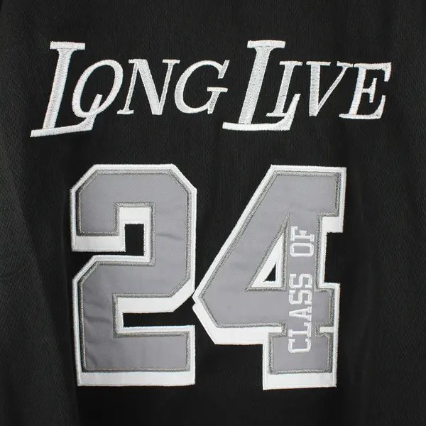 Jostens Long Live Class of 24 Black Basketball Jersey Men's Size Large