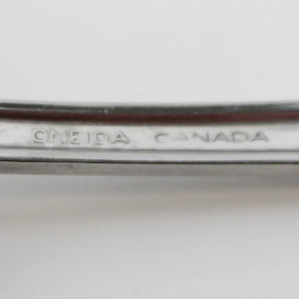 Lot Of 2 Oneida Silver Sand Dune (Stainless) Flatware Serving Forks 8.75" Long