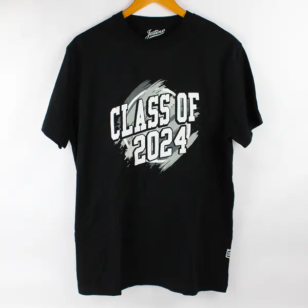Jostens Class of 24 Black Short-Sleeved T-Shirt Adult's Size Large