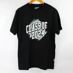 Jostens Class of 24 Black Short-Sleeved T-Shirt Adult's Size Large