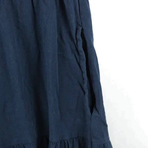 Time And Tru Navy Blue Tiered T-Shirt Dress Women's XS 0-2