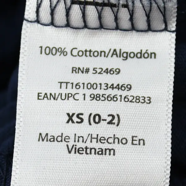 Time And Tru Navy Blue Tiered T-Shirt Dress Women's XS 0-2