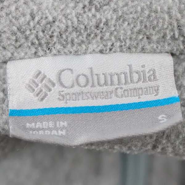 Columbia Light Gray Full-Zip Fleece Vest Women's Size Small