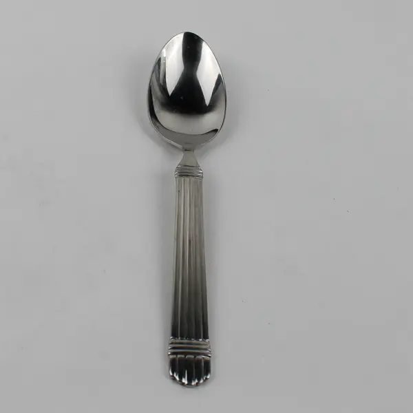 Wallace Silver Esprit Pattern 18/10 SS Serving Spoon 8.25" Rare HTF Good