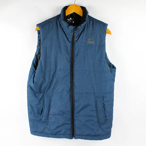 ZeroXposur Blue Full-Zip Puffer Vest Men's Size Small