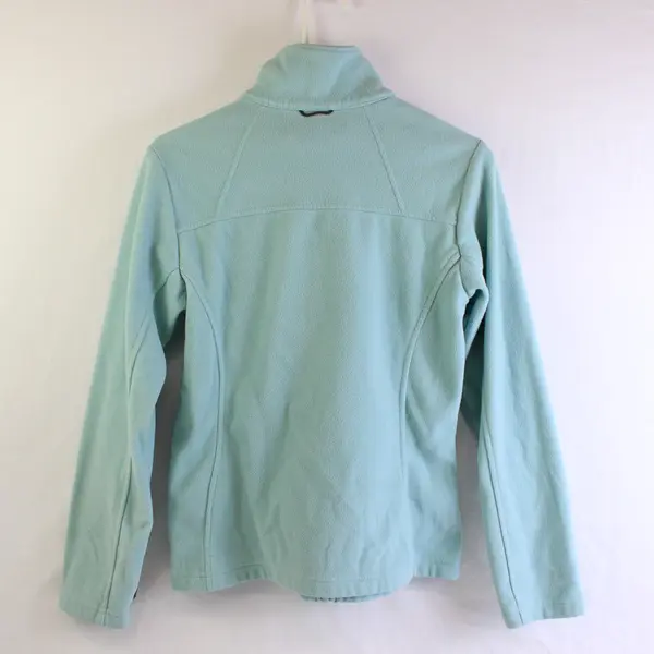 Columbia Light Blue Fleece Zip-Up Jacket Women's Size Small