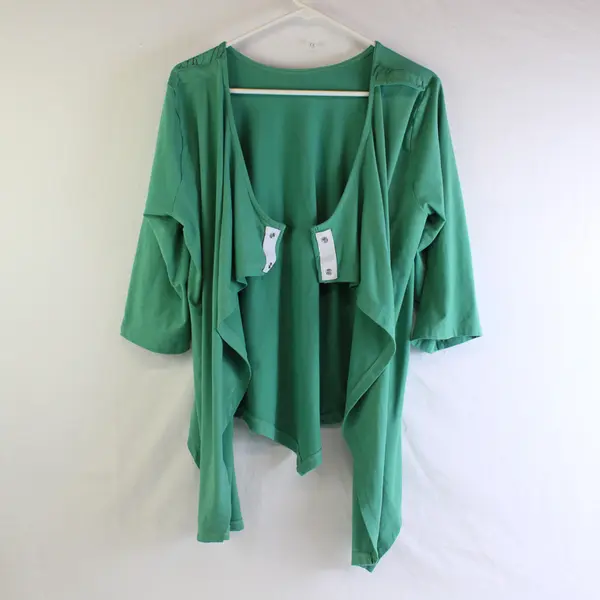 Silverts Green Adaptive Top Tree Branch Design Women's Size Small