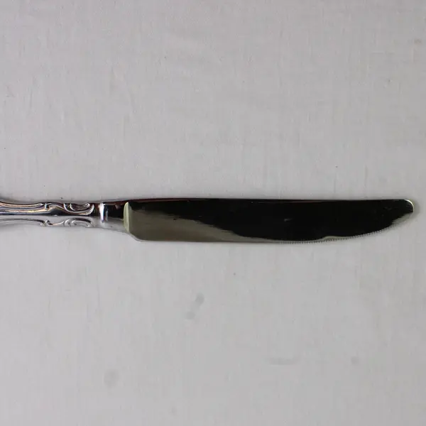 Oneida Silver Mikayla Pattern Stainless Solid Dinner Knife 9.5" Rare Good
