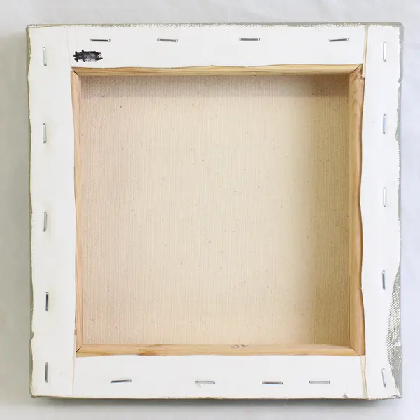 Colorful Quirky Mixed Media Art by Veronica Bartlett Collage on Canvas 8" x 8"