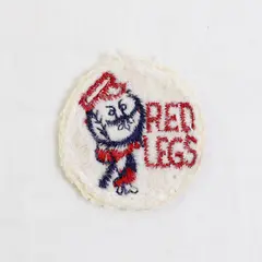 Vintage 1950s Cincinnati Redlegs Sew On Patch 1-3/4"