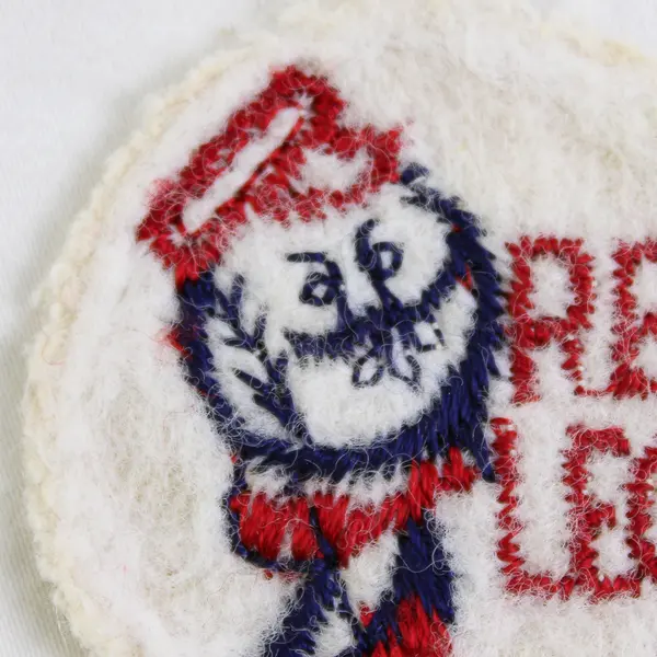 Vintage 1950s Cincinnati Redlegs Sew On Patch 1-3/4"