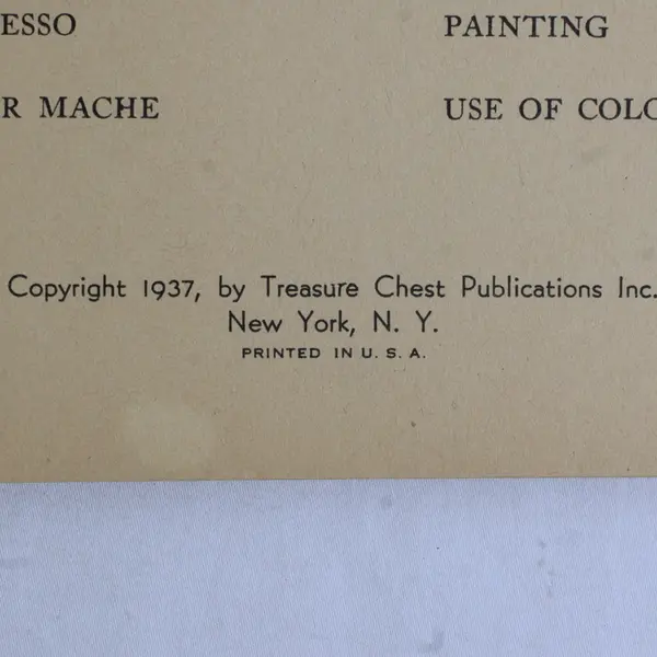 Marionette Hobby-Craft Book 1 Helen Fling 1937 Illustrated DIY Puppet Play