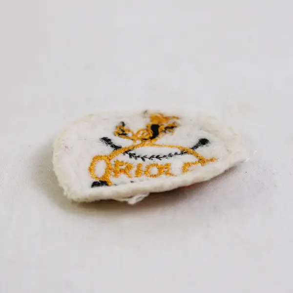 Vintage 1950s Baltimore Orioles Sew On Patch 1-3/4"