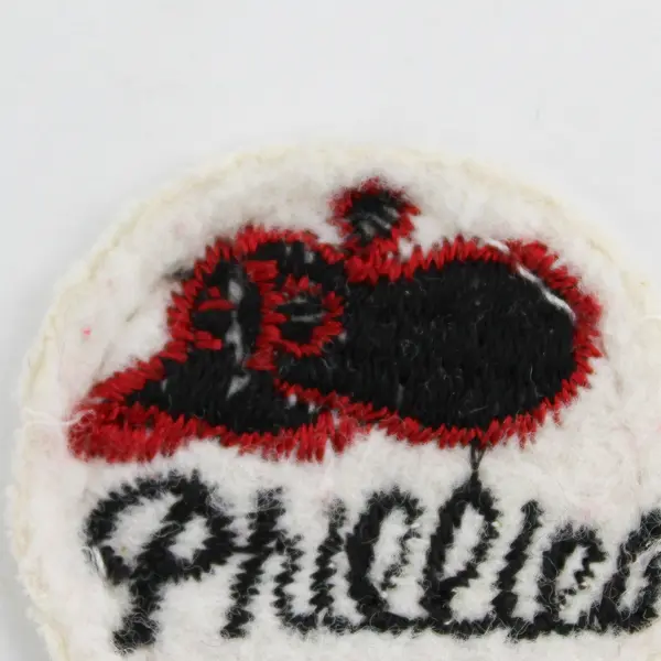 Vintage 1950s Philadelphia Phillies Sew On Patch 1-3/4"